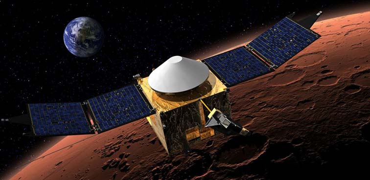 Indian Satellite on Mars