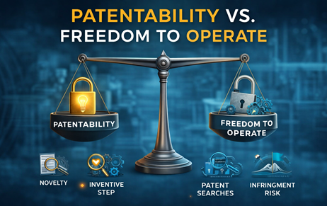 Patentability vs freedom